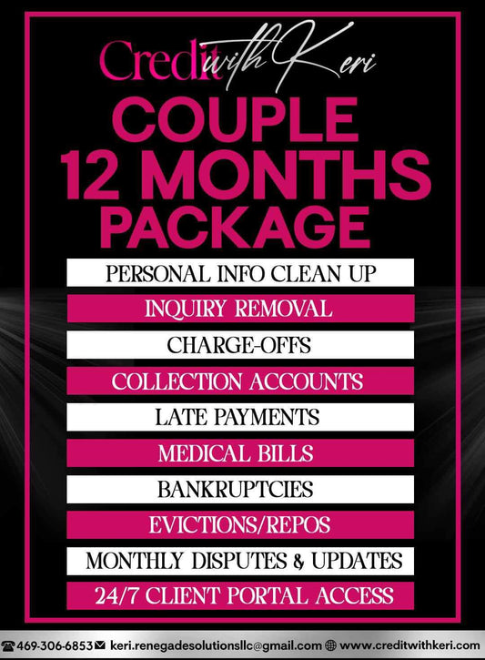 12 Months Couple Package